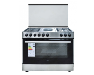 Beko Cuisinière Mixte Gaz et Électrique avec Four