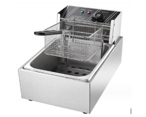 Friteuse Électrique Professionnelle Simple Bac Inox