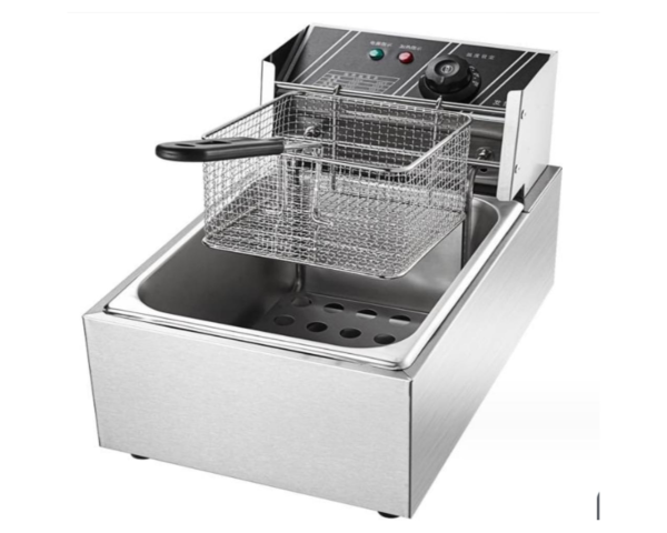 Friteuse Électrique Professionnelle Simple Bac Inox