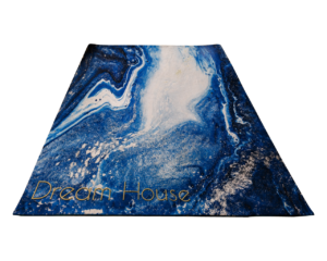 moquette-1 Tapis Dream House Bleu Marbré