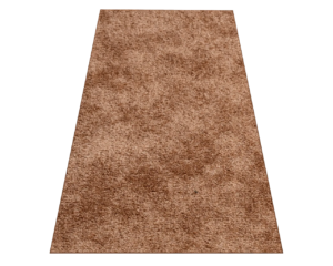 moquette-2 Tapis Shaggy Uni Marron Caramel