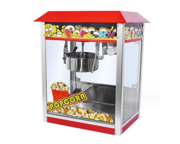 Machine à Popcorn Professionnelle Compacte Rouge