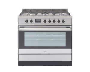CUISINIERE  HAIER 5 feux avec chaleur tournante HOR90S9MSX1