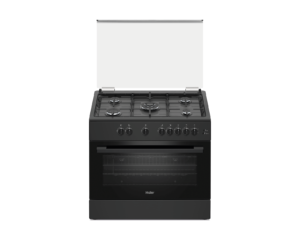 CUISINIERE HAIER HCR6050EGB 90X60 5 FEUX NOIR