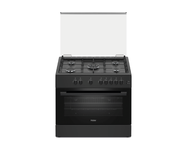 CUISINIERE HAIER HCR6050EGB 90X60 5 FEUX NOIR
