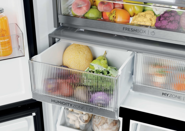 REFRIGERATEUR SIDE BY SIDE HAIER HCKR 7819 DWGB 4 PORTES 459 LITRES