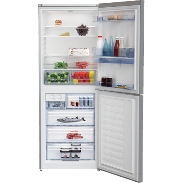 REFRIGERATEUR COMBINE CLASS A 340L INOX AVEC DISTRIBUTEUR D EAU