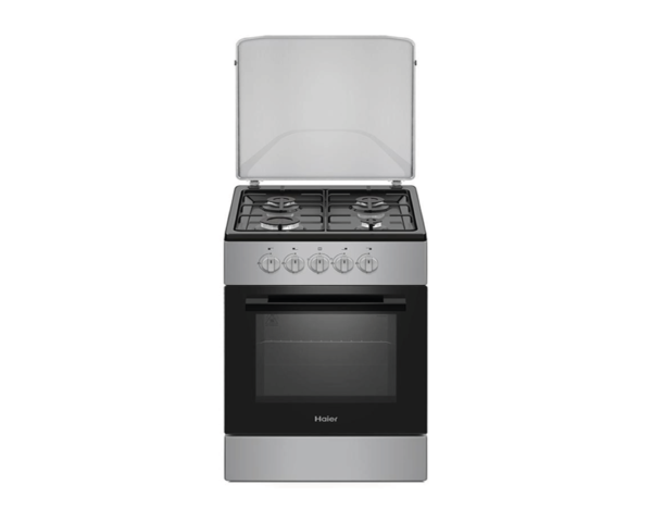 CUISINIERE HAIER HCR 1040EGSB 4 FEUX GRIS 50X55
