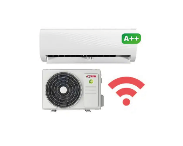 61Plan de travail 1@4x SPLIT ASTECH 09VTF111 9000BTU INVERTER + WIFI 1.25CV