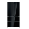 REFRIGERATEUR CONGELATEUR HAIER MULTIPORTES SERIE F90 HFR79F19DFGB(UK) VERRE INOX 703 LITRES