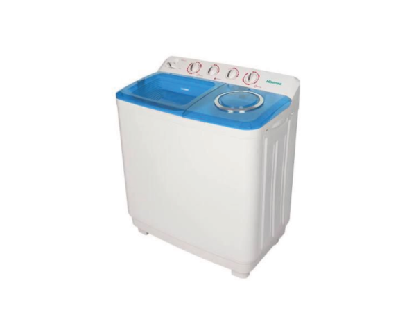 Machine à Laver Semi-Automatique Hisense - 11KG - WSRB113W - Économique - Lave/Rince/Essor