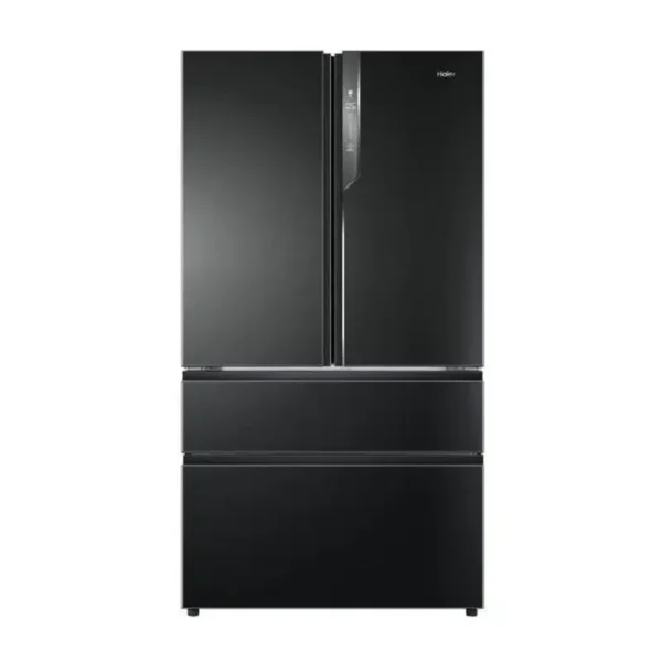 Refrigerateur-haier-side-by-side-4-portes-french-door-100L-noir-HS26FSNAAA Réfrigérateur haier side by side 4 portes french door 100L noir HS26FSNAAA