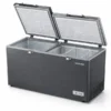CONGELATEUR HORIZONTAL 700 LITRES DOUBLE BATTANTS COULEUR GRIS