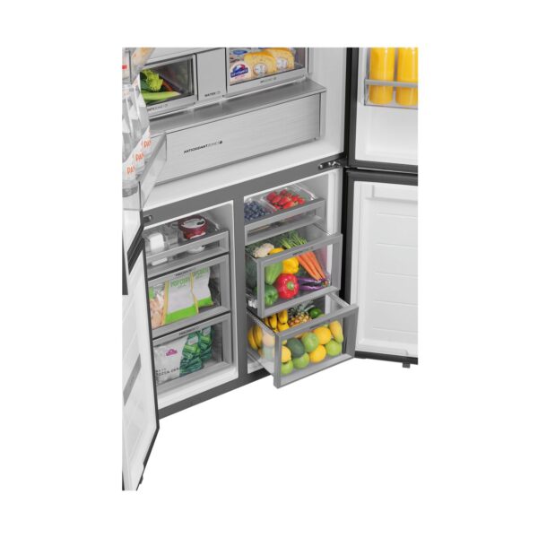 REFRIGERATEUR SIDE BY SIDE HAIER HRF 825 TDBG INVERTER NOIR